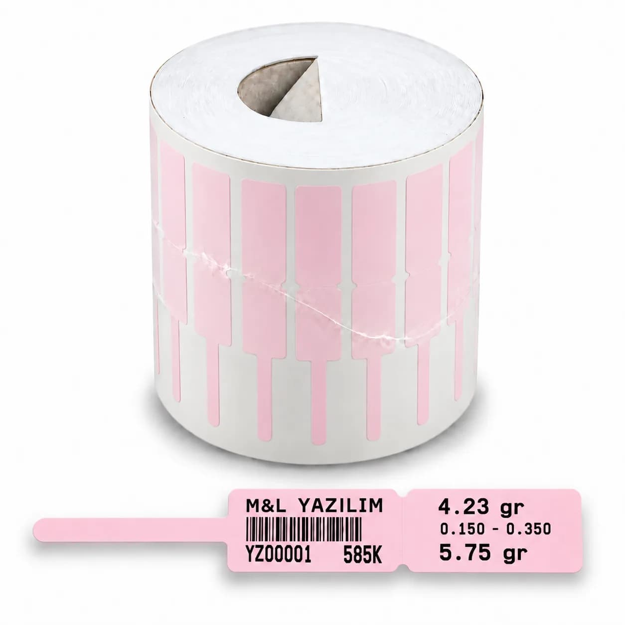 İthal Pembe Renkli — Etiketleme Ürünleri, M&L Akdeniz