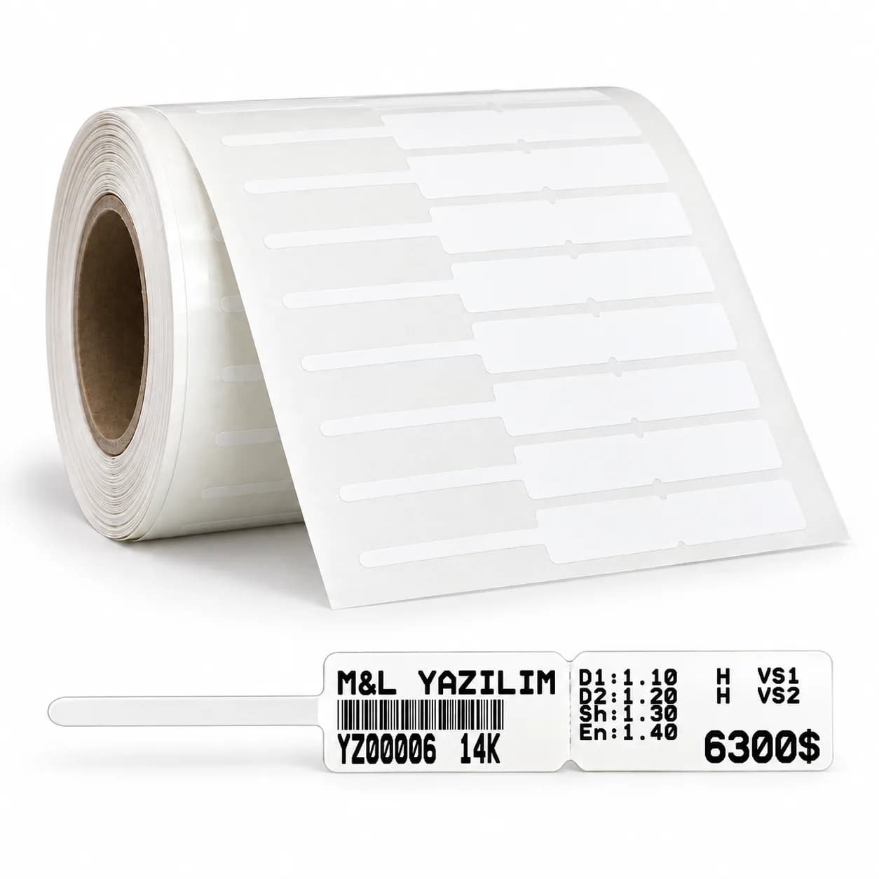Etiket Beyaz — Etiketleme Ürünleri, M&L Akdeniz