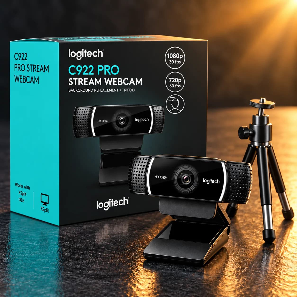Logitech C922 Pro Webcam Logitech C922 Pro Webcam — Sertifika Sistemleri, M&L Akdeniz